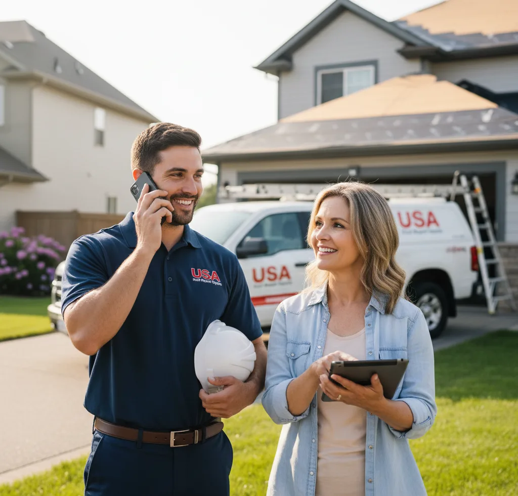 USA Roof Repair Experts customer support in Sanostee